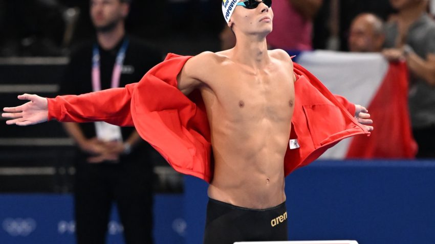 David Popovici – argint în proba de 50 metri liber la Trofeo Settecolli