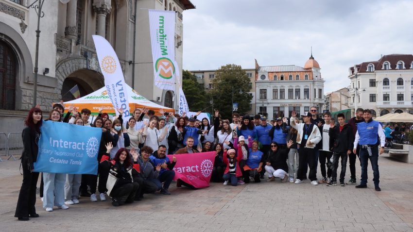CONSTANȚA: O nouă ediție de succes a evenimentului „Promenada Inimilor”, organizat de Clubul Rotary Cetatea Tomis