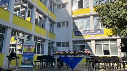 TULCEA: Liceul Teoretic „Grigore Moisil” și-a redeschis porțile după doi ani de reabilitare