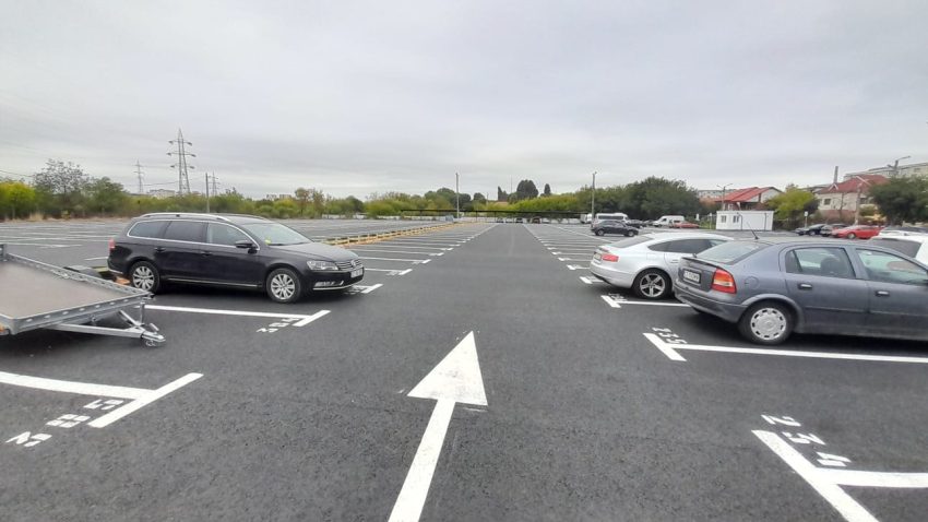 CONSTANȚA: A fost amenajată prima parcare de tip „Park & Ride”