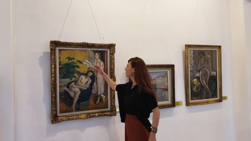 Piesa de Patrimoniu: Tabloul ”Lectura” de marele pictor român, Theodor Pallady
