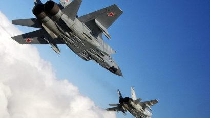 Trei avioane de vânătoare rusești MIG-31 au pătruns neautorizat în spațiul aerian al Estoniei