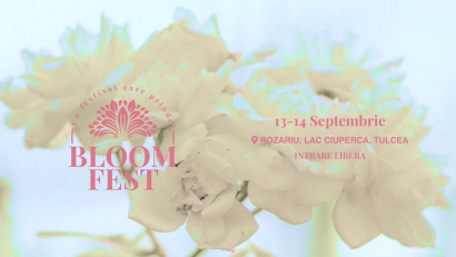 Bloom Fest: trei zile de ateliere, muzică live și proiecții în aer liber la Rozariu #Tulcea