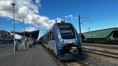 Primul tren PESA testat pe Magistrala 800 București – Constanța