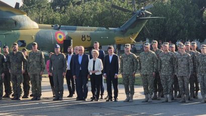 Președintele CE, la Baza Kogălniceanu: “România este un punct – cheie pentru securitatea Europei și un partener – cheie pentru flancul estic al NATO”