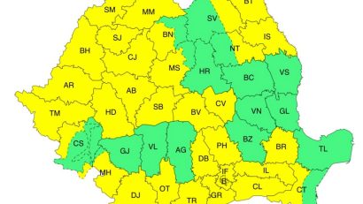 Sud-vestul Dobrogei, sub COD GALBEN de temperaturi deosebit de ridicate și disconfort termic