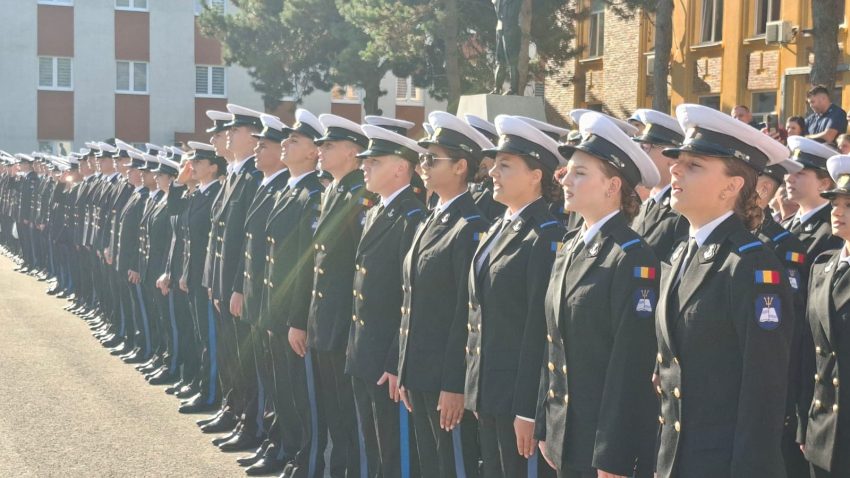 AUDIO: Festivitatea deschiderii noului an școlar la Colegiul Militar „Alexandru Ioan Cuza” din Constanța