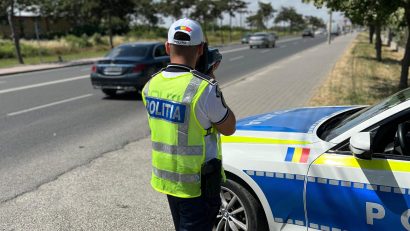 Șoferii vitezomani și cei care urcă la volan după ce au consumat alcool, în vizorul polițiștilor constănțeni