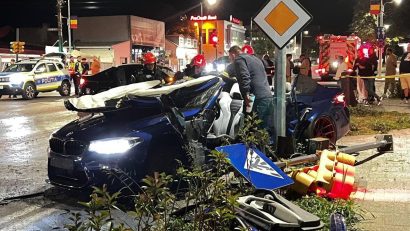 CONSTANȚA: Un accident cu patru victime a avut loc la intersecția bulevardului Mamaia cu strada Ion Rațiu