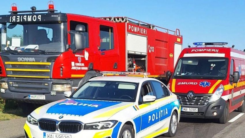 Coliziune între două autoturisme, în zona Petromidia Năvodari
