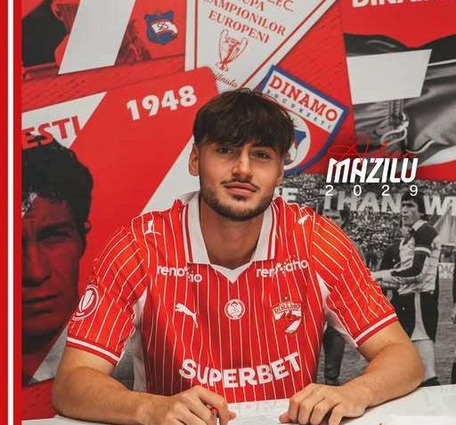 Fotbalistul Adrian Mazilu a fost transferat la Dinamo București