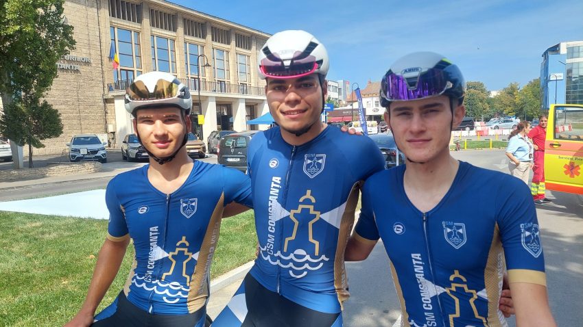Cicliștii de la CSM Constanța pedalează spre primele locuri