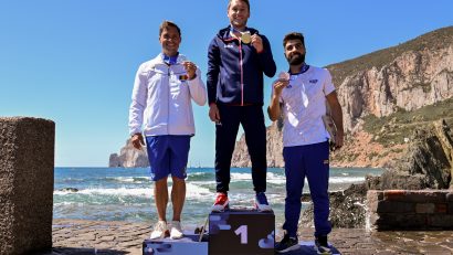 Constantin Popovici, argint la Cupa Mondială de sărituri de la mare înălțime, din Italia