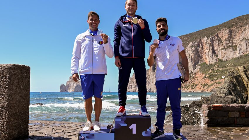Constantin Popovici, argint la Cupa Mondială de sărituri de la mare înălțime, din Italia