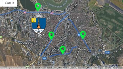 TULCEA: Traficul rutier este îngreunat de șantierele deschise pe mai multe artere importante