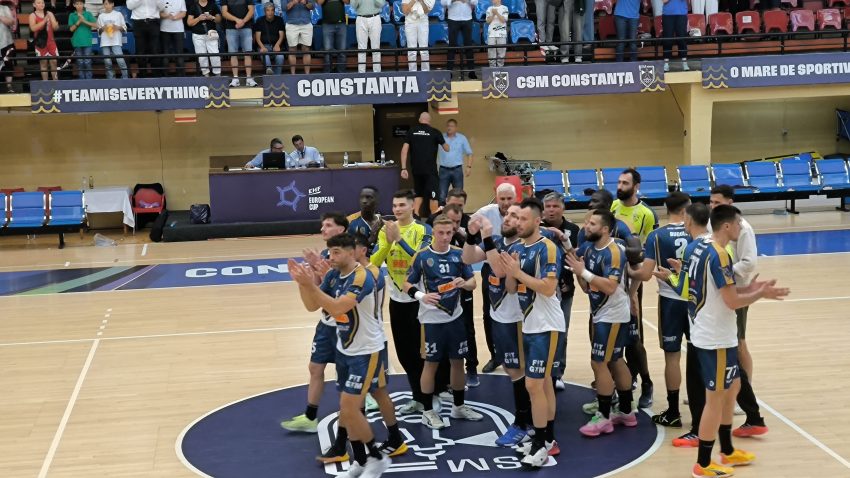 Handbaliștii de la CSM Constanța evoluează miercuri pe teren propriu