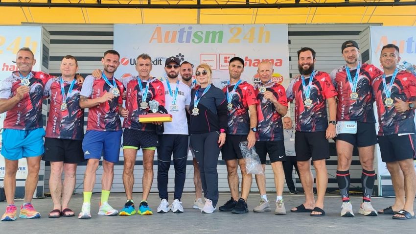 Spartanii Angelo au scris istorie la maratonul Autism 24h 2025 Mamaia