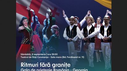 CONSTANȚA: Gala de Prietenie România – Georgia, la Teatrul de Stat