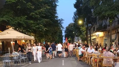 Și în acest weekend bulevardul Tomis devine pietonal pe tronsonul cuprins între bulevardul Mamaia și bulevardul Ferdinand.