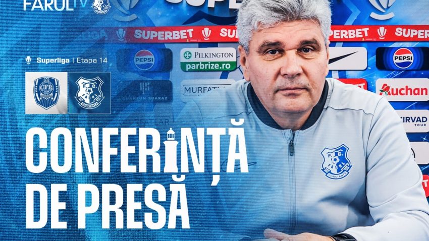 Farul are nevoie de victorie în meciul cu CFR Cluj