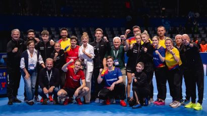 Echipele României, în finalele Campionatului European de tenis de masă din Croația