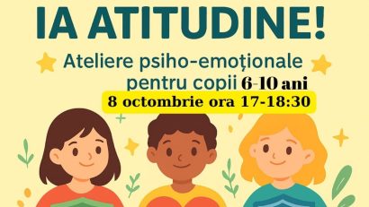 CONSTANȚA: Spune „NU” bullying-ului! Ateliere psiho-emoționale pentru copiii cu vârste între 6 si 10 ani, la Biblioteca Județeană