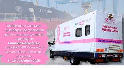 CONSTANȚA: Peste 100 de femei au beneficiat de mamografii gratuite