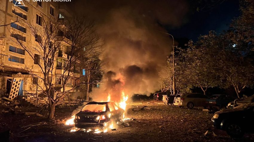 Atacuri masive cu rachete și drone rusești în Ucraina
