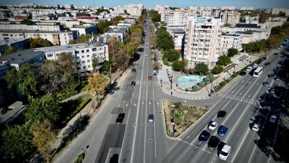 Lucrări de reamenajare pe bulevardul Tomis. Circulația rutieră va fi blocată pe câte un sens de mers, pe segmentul cuprins între zonele Dacia și Tomis III
