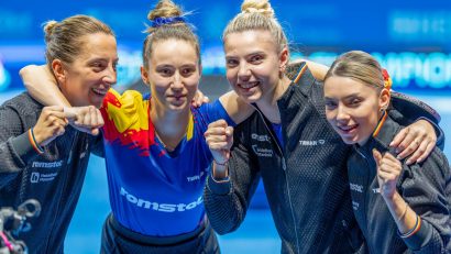 Echipa feminină de tenis de masă, ARGINT continental la Europenele din Croaţia