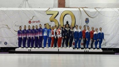 Rezultate bune ale sportivilor de la CSȘ 1 Constanța la Campionatul Național de Gimanstică Aerobică