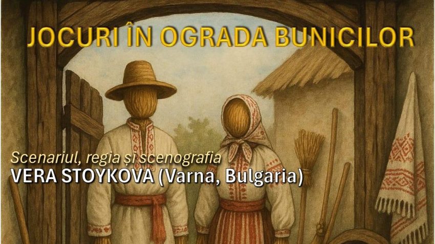 Premiera spectacolului „Jocuri în ograda bunicilor” are loc, pe 9 noiembrie, pe scena Teatrului „Căluțul de Mare”
