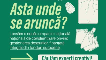 Ministerul Mediului va lansa o campanie de informare și conștientizare pe colectarea și gestionarea deșeurilor