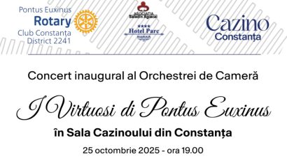 Concert al Orchestrei de Cameră I Virtuosi di Pontus Euxinus, la Cazinoul din Constanța