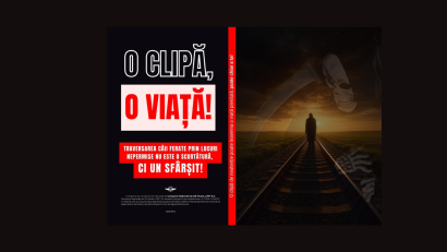 CFR S.A. lansează campania „O CLIPĂ, O VIAȚĂ!” pentru prevenirea accidentelor feroviare