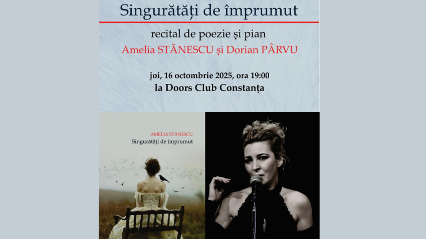 CONSTANȚA: Recital de poezie și pian