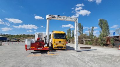 CONSTANȚA: Sistem de scanare care permite controlul neinvaziv și nedistructiv al conținutului mijloacelor de transport