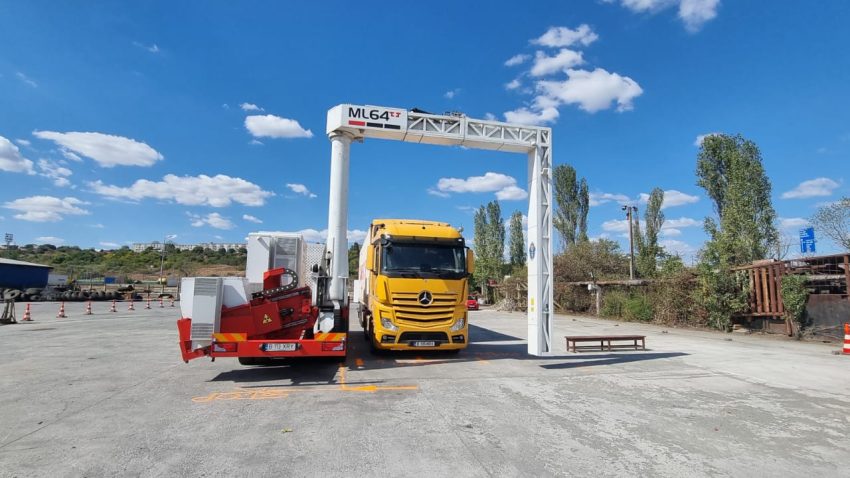 CONSTANȚA: Sistem de scanare care permite controlul neinvaziv și nedistructiv al conținutului mijloacelor de transport