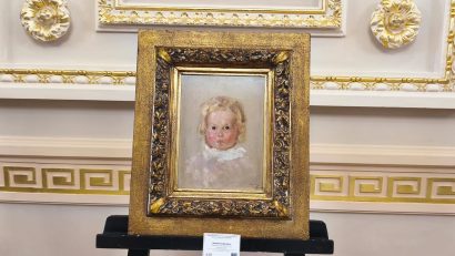 O lucrare necunoscută a marelui pictor Nicolae Grigorescu, prezentată la Cazino