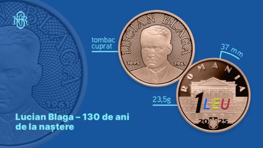 Prima monedă colorată din istoria României, emisă de BNR