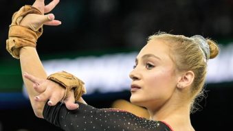 Gimnasta Sabrina Maneca-Voinea concurează de astăzi la Paris, în cadrul Cupei Mondiale Challenge