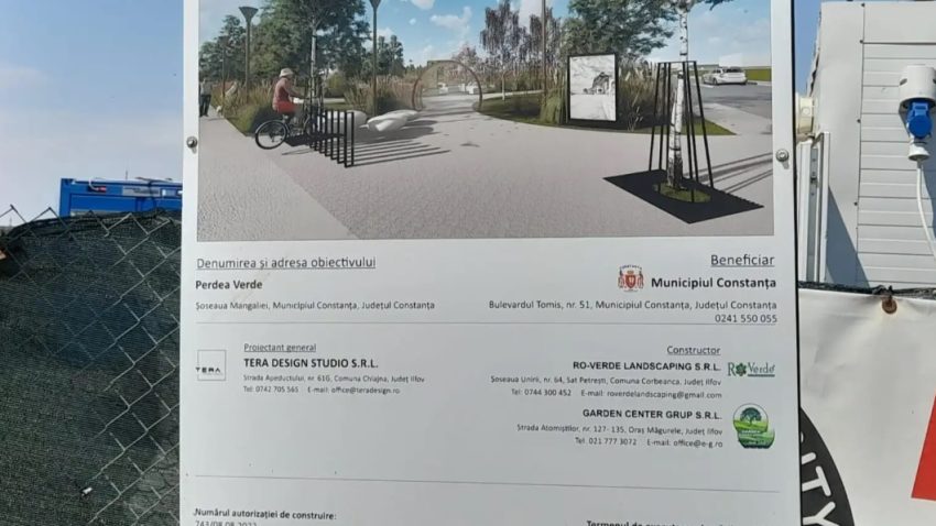 Lucrările la Parcul Perdeaua Verde din cartierul Veterani au fost oprite