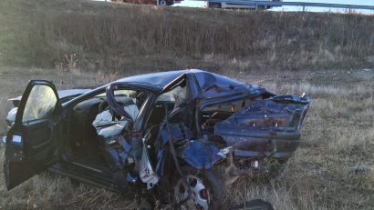 IPJ Constanța: Tânărul care a murit astăzi, după ce s-a răsturnat cu mașina, avea permisul suspendat