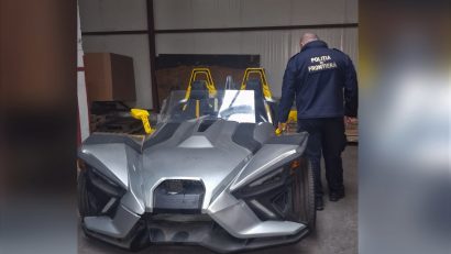CONSTANȚA: Autovehicul căutat de autoritățile canadiene, descoperit într-un container din Port