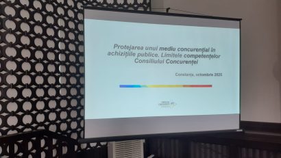 Reprezentanți ai Consiliului Concurenței au ajuns la Constanța, în cadrul unei campanii ce vizează mediul concurențial în achizițiile publice