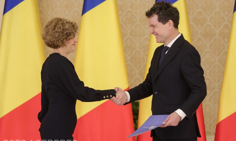 Viceprim-ministrul Oana Gheorghiu a depus jurământul la Palatul Cotroceni