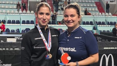 Bronz pentru Bianca Mei-Roșu, în competiția Europe Youth Top 10 de tenis de masă