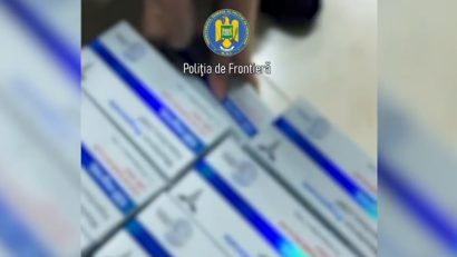 VAMA VECHE: Mii de fiole cu substanțe dopante, introduse ilegal în țară, descoperite de polițiștii de frontieră constănțeni
