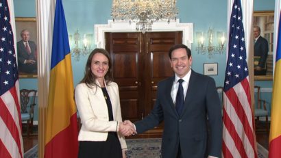 MAE: Întrevedere Oana Ţoiu – Marco Rubio, la Washington; Parteneriatul strategic – principala temă a discuţiilor