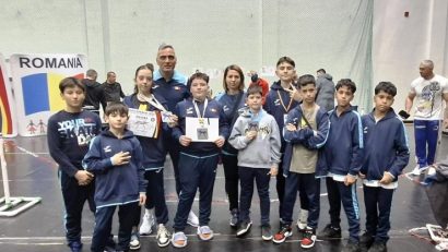 Sportivii de la Mihai Kogălniceanu au cucerit medalii la Cupa României la Taekwondo